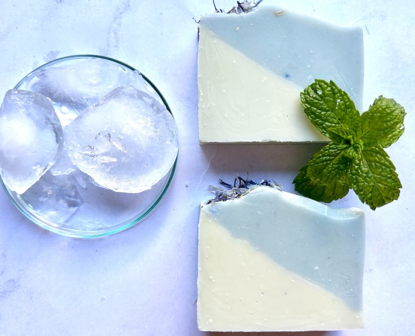 Menthol-Seife Naturseifen: Menthol-Seife: Die Frische Seife - Der Frische-Kick, besonders am Morgen - Mit Menthol, Eukalyptus und Pfefferminze