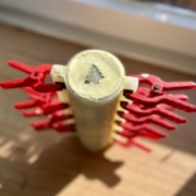 Weihnachtsseife in der Form